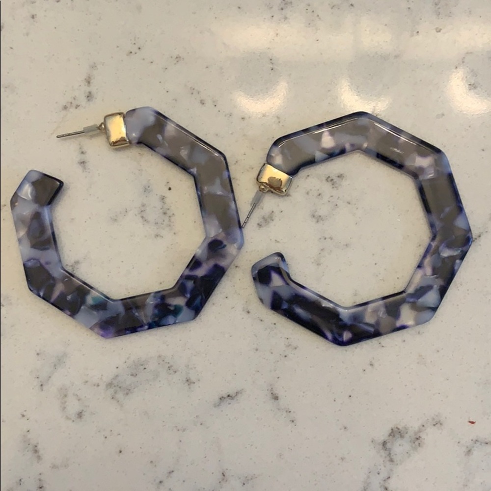 Baublebar Resin Blue Earrings